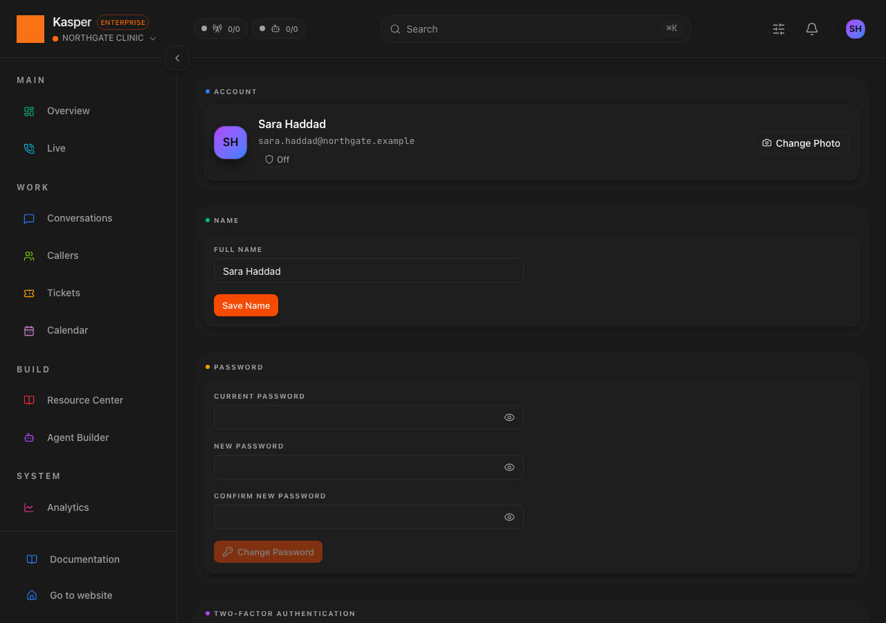 Your Profile
