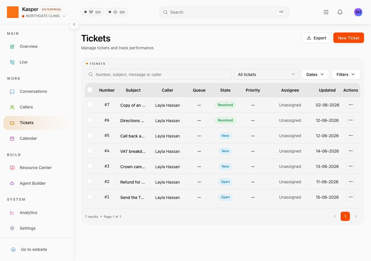 Tickets